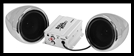 Boss Audio Systems 600 watt Motorcycle/ATV Sound System with Bluetooth Audio Streaming - Chrome