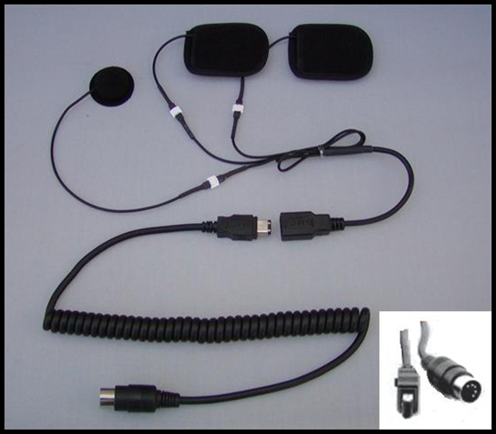 IMC-HS-G110-FIVE PIN FULL FACE HEADSET
