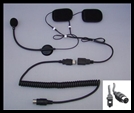 IMC-HS-G130-FIVE PIN OPEN OR FLIP FRONT HELMET HEADSET