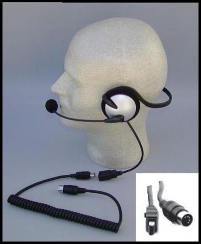 IMC-HS-G140-FIVE PIN HELMETLESS HEADSET