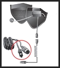 IMC-HS-H170U - IMC HALF HELMET HEADSET KIT FOR HARLEY DAVIDSON AUDIO SYSTEMS