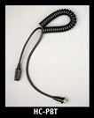 J&M P Series Lower 8-Pin Cord/Passenger-To-Driver's J&M Bluetooth Clamp-on Headset