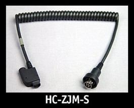 J&M Z-Series Lower 8-pin Headset Cord with Ear-spkr Jack for 1999-2018 J&M/BMW 6-pin Audio Systems