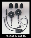 JM-HS-ICD629-AOF-HO-Elite Series Integrated Headset w/HO AeroMike V for Arai Classic/C-SZ/c