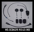JM-HS-ICD629-N143-HO-Elite Series Integrated Headset w/HO AeroMike V for Nolan N103 or N43