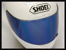 SHO-CX1-BLU-SHOEI CX-1 SHIELD SPECTRA BLUE