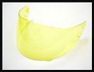 SHO-CX1-YELL-SHOEI CX-1 SHIELD HIGH DEFINITION YELLOW