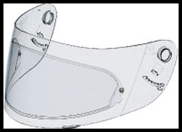 PINLOCK DKS 105 ANTI-FOG LENS INSERT FOR SHOEI CJ-2/CJ-2SP SHIELD - CLEAR