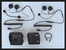 J&M INTEGRATR IV PORTABLE AUDIO SYSTEM KIT WITH IMC HEADSETS
