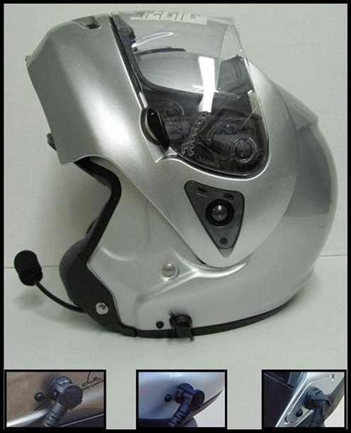 Autocom Headset Installation In A Arai Helmet