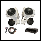 SINISTER SOUND - 2014-18 Harley-Davidson Street Glide/Ultra Fairing System w/ Arc Audio Moto720 Amp