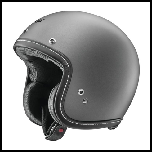 ARAI CLASSIC-V OPEN FACE HELMET - GUN METALLIC FROST