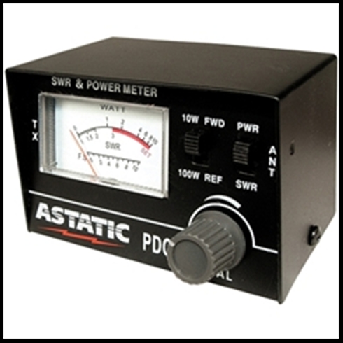 ASTATIC PDC 1 SWR/RF POWER TEST METER