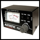 ASTATIC PDC 1 SWR/RF POWER TEST METER