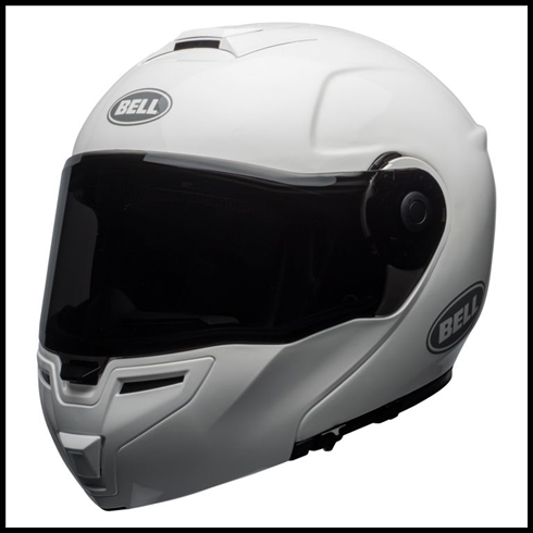 BELL SRT-MODULAR FLIP-UP HELMET - GLOSS WHITE