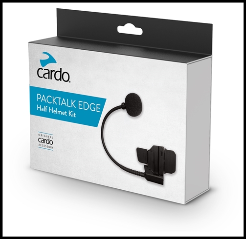 CARDO PACKTALK EDGE HALF HELMET BOOM MICROPHONE MOUNT
