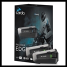 CARDO Packtalk EDGE DUO Bluetooth Headsets - World's best communicator for up to 15 riders.