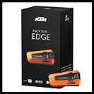 CARDO Packtalk EDGE KTM Edition Bluetooth Headset - The KTM Edition of the Packtalk EDGE.