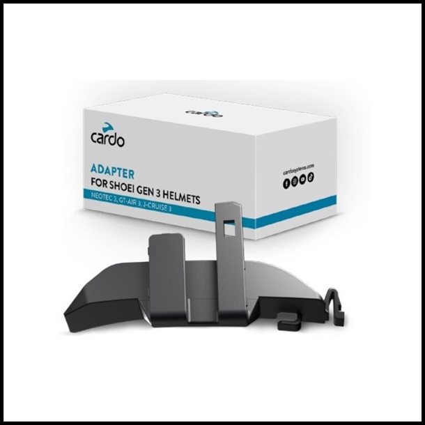 CARDO ADAPTER FOR SHOEI GEN 3 HELMETS