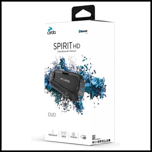 CARDO Spirit HD Duo Bluetooth Headset - Setting a New Standard