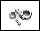 CIRO - GEN 2 ALUMINUM BAR MOUNT CLAMPS WITH CHROME FINISH