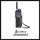 COBRA HH50WXST PORTABLE 40 CHANNEL CB RADIO WITH 10 NOAA WEATHER CHANNELS