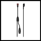 GARMIN GROUP RIDE RADIO Y-ADAPTER POWER CABLE