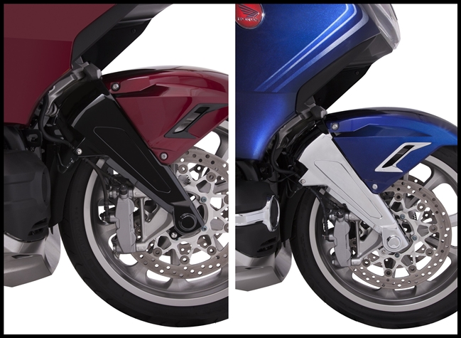 GOLDSTRIKE - FRONT FORK LEG COVERS FOR GOLD WING