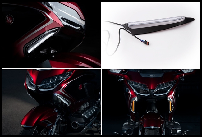 GOLDSTRIKE - LED LIGHTED VENT TRIM FOR GOLD WING BY TWINART