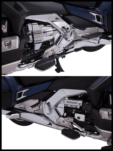 GOLDSTRIKE - CHROME ENGINE COVER SET FOR GOLD WING DCT MODELS
