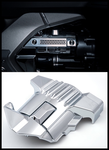 GOLDSTRIKE - CHROME ENGINE COVER SET FOR GOLD WING 6-SPEED MODELS