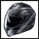 HJC c91 MODULAR FLIP-FRONT HELMET WITH SUNSHIELD VISOR SYSTEM - TALY MC-5SF GRAPHIC