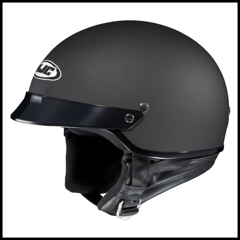 HJC CS-2N HALF-HELMET - MATTE BLACK