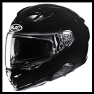 HJC F71 MODERN SPORT TOURING FULL-FACE HELMET WITH SUNSHIELD VISOR SYSTEM - BLACK