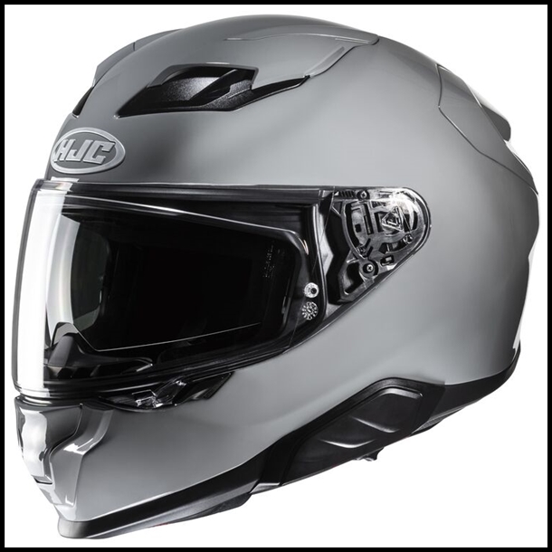 HJC F71 MODERN SPORT TOURING FULL-FACE HELMET WITH SUNSHIELD VISOR SYSTEM - NARDO GREY