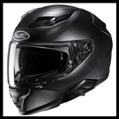 HJC F71 MODERN SPORT TOURING FULL-FACE HELMET WITH SUNSHIELD VISOR SYSTEM - SEMI-FLAT BLACK