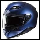 HJC F71 MODERN SPORT TOURING FULL-FACE HELMET WITH SUNSHIELD VISOR SYSTEM - SEMI-FLAT METALLIC BLUE