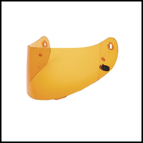 HJC HJ-09 REPLACEMENT SHIELD - ANTI-SCRATCH - AMBER (HI-DEFINITION)