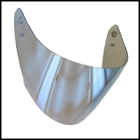 HJC HJ-17R REPLACEMENT SHIELD - RST-MIRRORED - BLUE