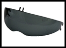 HJC HJ-V7 REPLACEMENT INTERIOR SUNSHIELD - DARK SMOKE