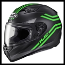 HJC i10 / i10 PLUS FULL-FACE HELMET - STRIX MC-4SF GRAPHIC