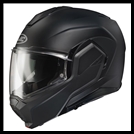 HJC i100 FULL ROTATION CHIN BAR MODULAR HELMET WITH SUNSHIELD VISOR SYSTEM - SEMI FLAT BLACK