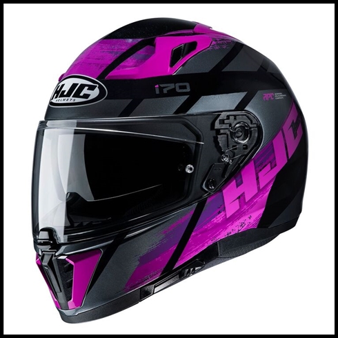 HJC i70 SPORT TOURING FULL-FACE HELMET WITH SUNSHIELD VISOR SYSTEM - REDEN  MC-8 GRAPHIC