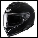 HJC i71 SPORT TOURING FULL-FACE HELMET WITH SUNSHIELD VISOR SYSTEM - BLACK