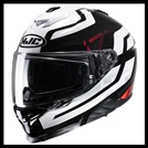 HJC i71 SPORT TOURING FULL-FACE HELMET WITH SUNSHIELD VISOR SYSTEM - ENTA MC-1 GRAPHIC