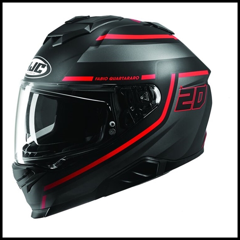 HJC i71 SPORT TOURING FULL-FACE HELMET WITH SUNSHIELD VISOR SYSTEM - FQ20 MC-1SF GRAPHIC