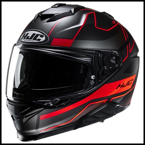 HJC i71 SPORT TOURING FULL-FACE HELMET WITH SUNSHIELD VISOR SYSTEM - IORIX MC-1SF GRAPHIC