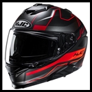 HJC i71 SPORT TOURING FULL-FACE HELMET WITH SUNSHIELD VISOR SYSTEM - IORIX MC-1SF GRAPHIC