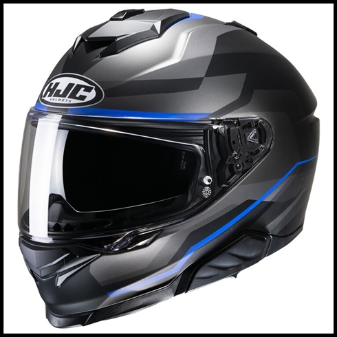 HJC i71 SPORT TOURING FULL-FACE HELMET WITH SUNSHIELD VISOR SYSTEM - NIOR MC-2SF GRAPHIC