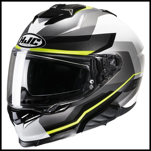 HJC i71 SPORT TOURING FULL-FACE HELMET WITH SUNSHIELD VISOR SYSTEM - NIOR MC-3H GRAPHIC